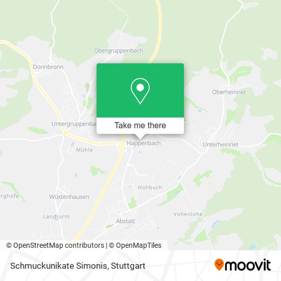 Schmuckunikate Simonis map