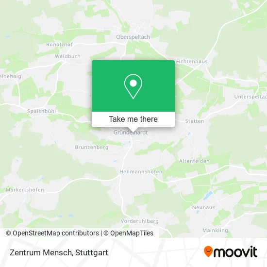 Карта Zentrum Mensch