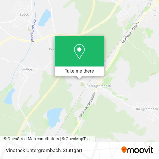Карта Vinothek Untergrombach