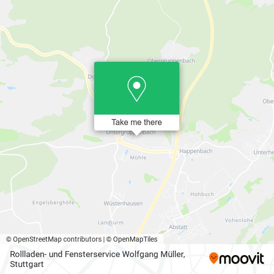 Rollladen- und Fensterservice Wolfgang Müller map