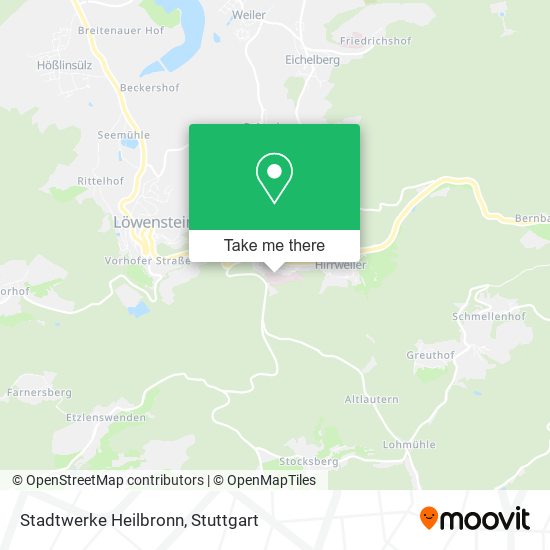 Stadtwerke Heilbronn map