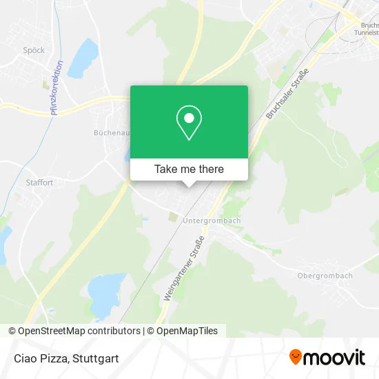 Карта Ciao Pizza