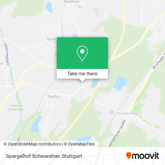 Карта Spargelhof Schwandner