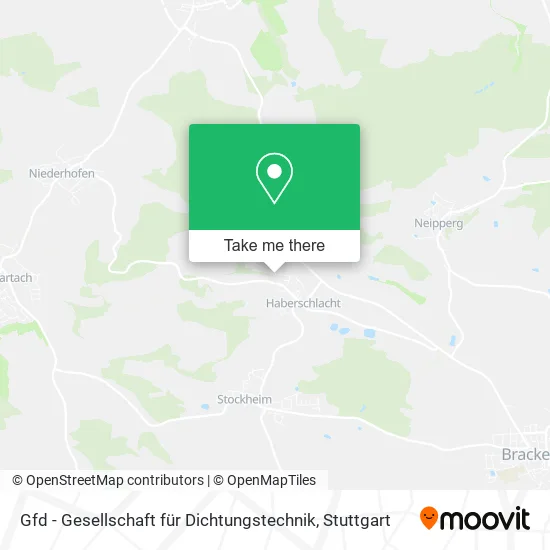 Карта Gfd - Gesellschaft für Dichtungstechnik