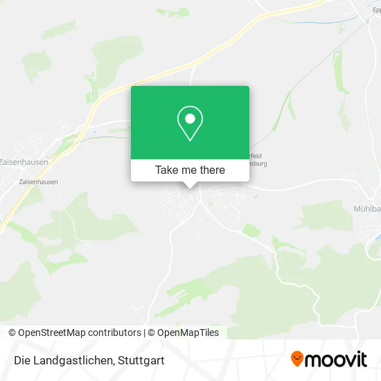 Карта Die Landgastlichen