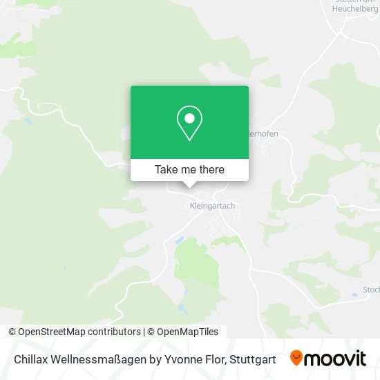 Chillax Wellnessmaßagen by Yvonne Flor map
