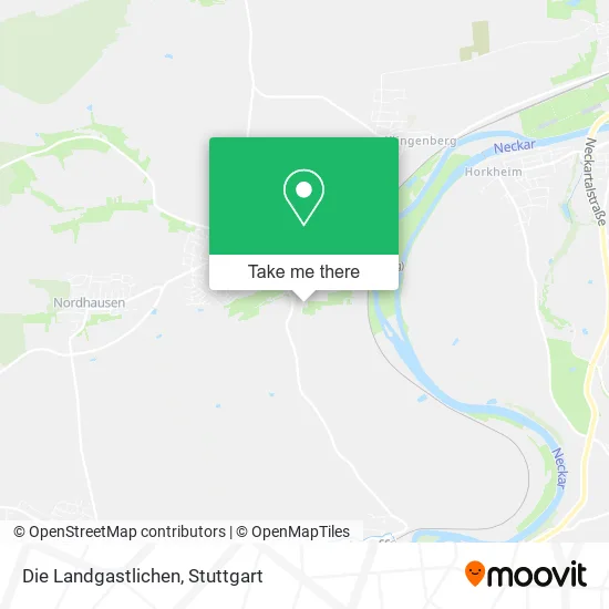 Карта Die Landgastlichen