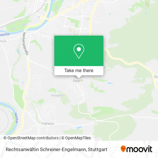 Карта Rechtsanwältin Schreiner-Engelmann