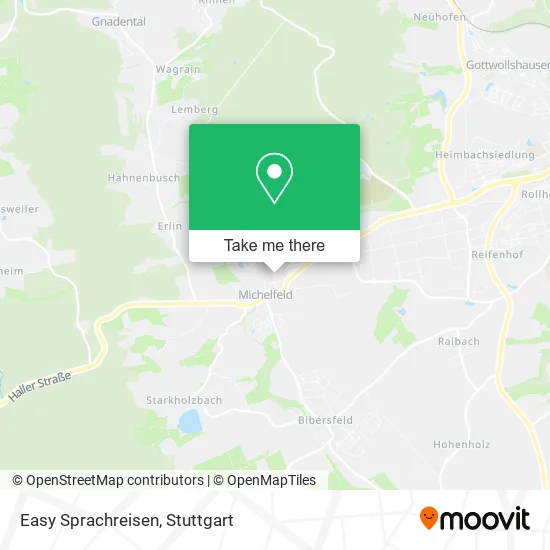 Карта Easy Sprachreisen