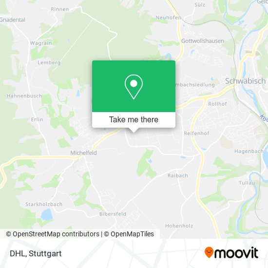 Карта DHL