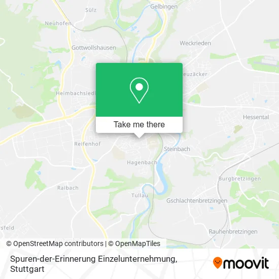 Карта Spuren-der-Erinnerung Einzelunternehmung