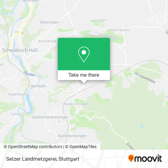 Карта Setzer Landmetzgerei