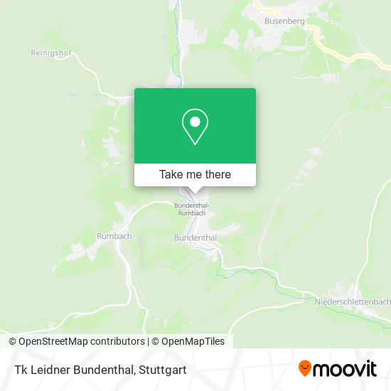 Карта Tk Leidner Bundenthal