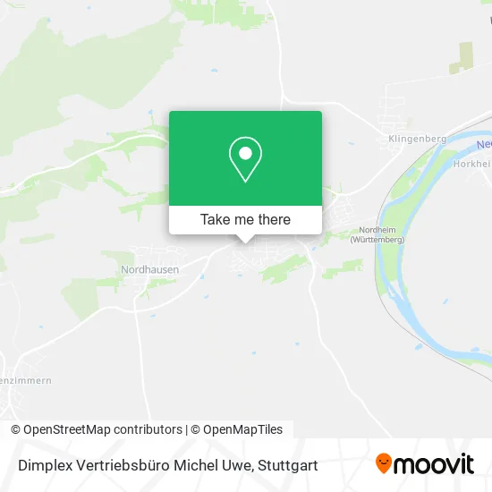 Карта Dimplex Vertriebsbüro Michel Uwe