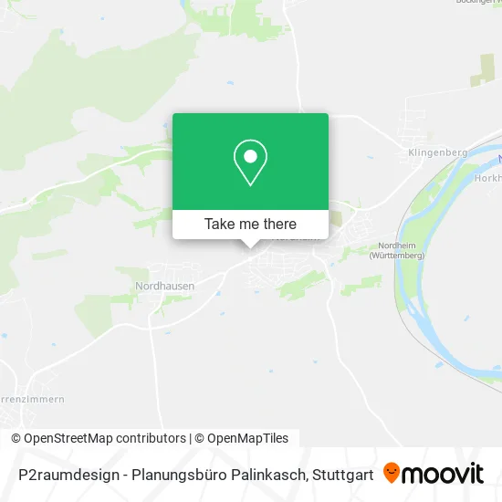 Карта P2raumdesign - Planungsbüro Palinkasch