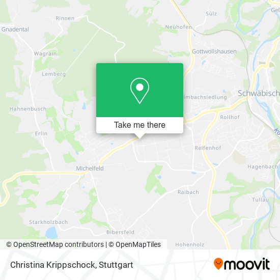 Christina Krippschock map