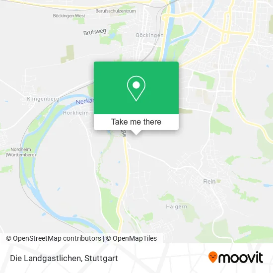 Карта Die Landgastlichen