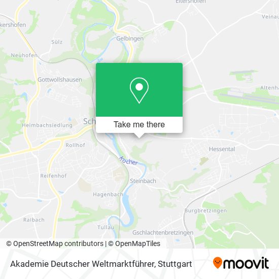 Akademie Deutscher Weltmarktführer map