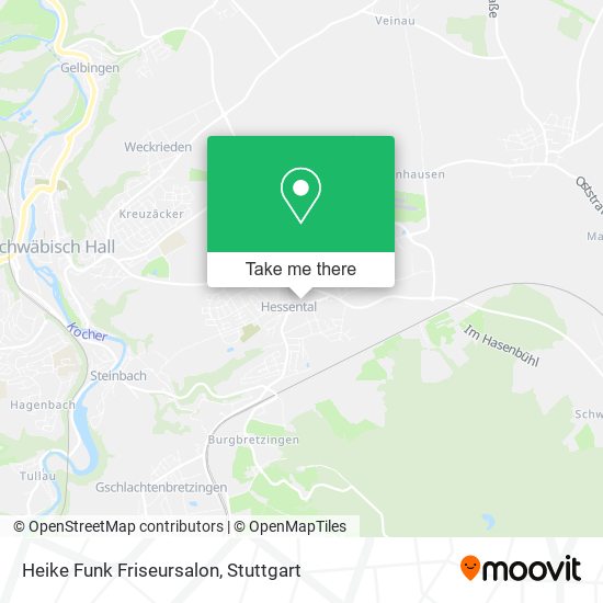 Карта Heike Funk Friseursalon