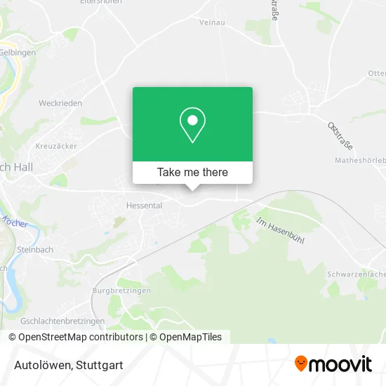 Карта Autolöwen