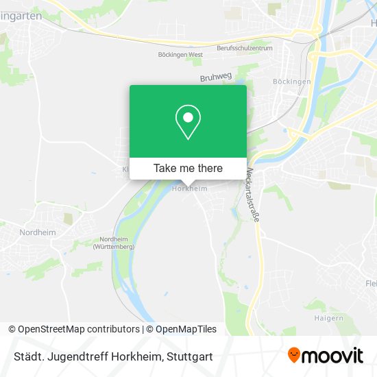 Städt. Jugendtreff Horkheim map