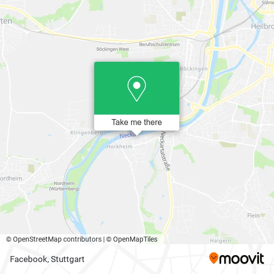 Карта Facebook