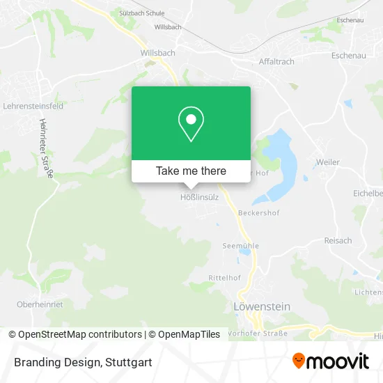Карта Branding Design
