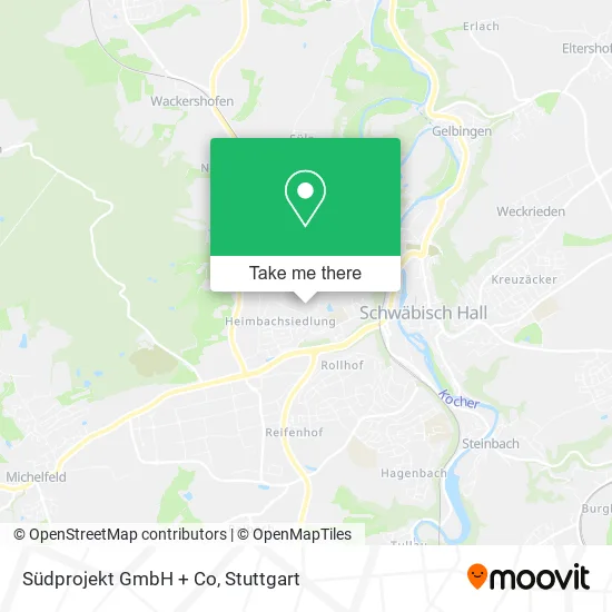Карта Südprojekt GmbH + Co