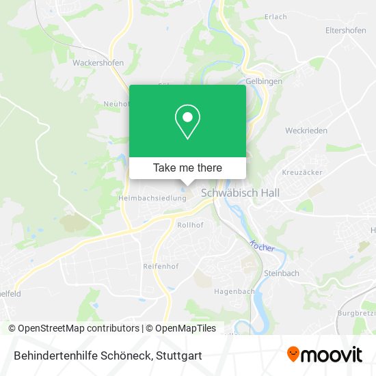 Behindertenhilfe Schöneck map