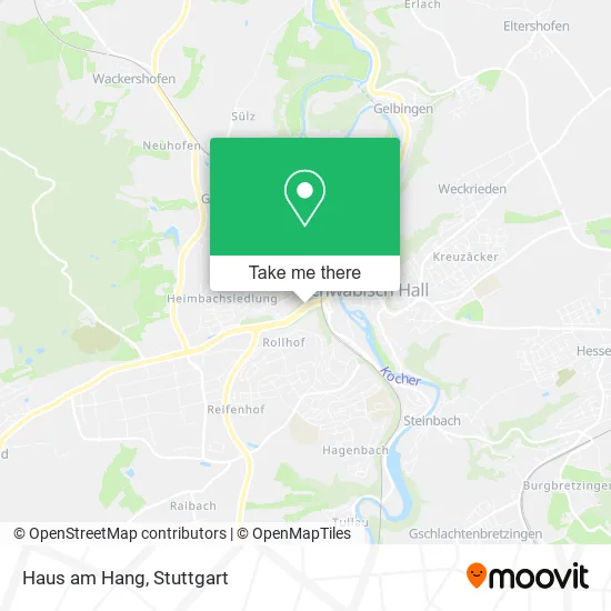 Карта Haus am Hang