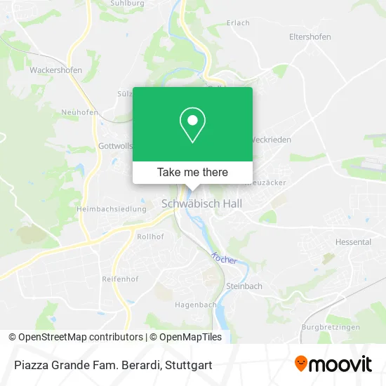 Карта Piazza Grande Fam. Berardi