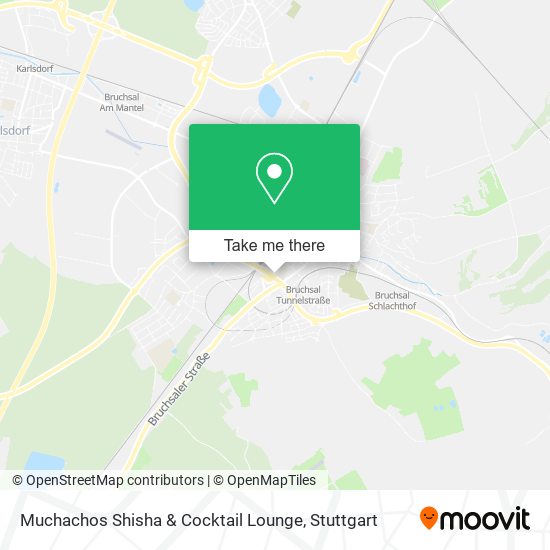 Карта Muchachos Shisha & Cocktail Lounge
