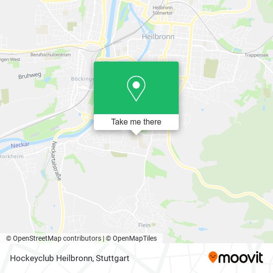 Hockeyclub Heilbronn map