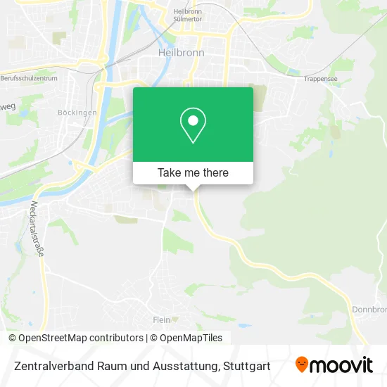 Карта Zentralverband Raum und Ausstattung