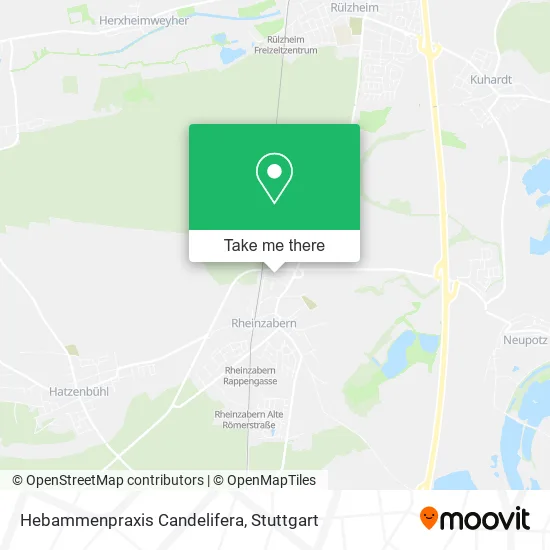 Карта Hebammenpraxis Candelifera