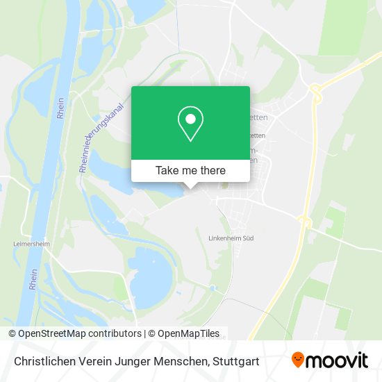 Christlichen Verein Junger Menschen map