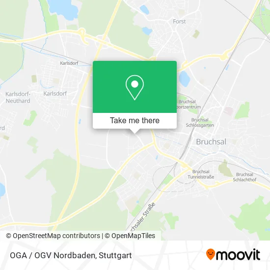 Карта OGA / OGV Nordbaden