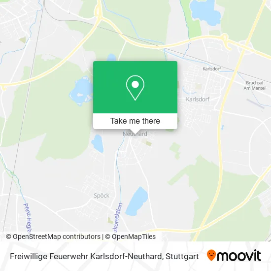 Карта Freiwillige Feuerwehr Karlsdorf-Neuthard
