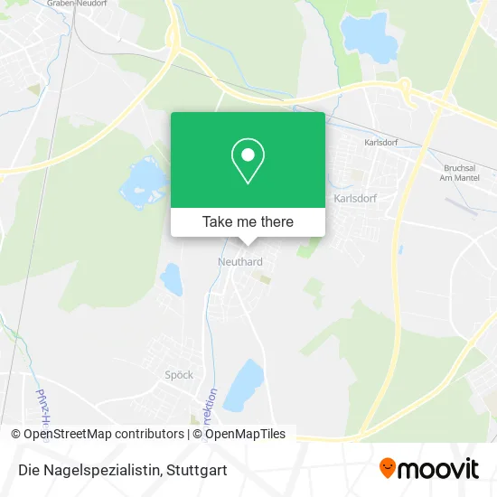 Карта Die Nagelspezialistin