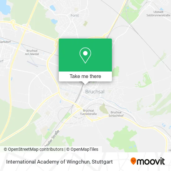 Карта International Academy of Wingchun