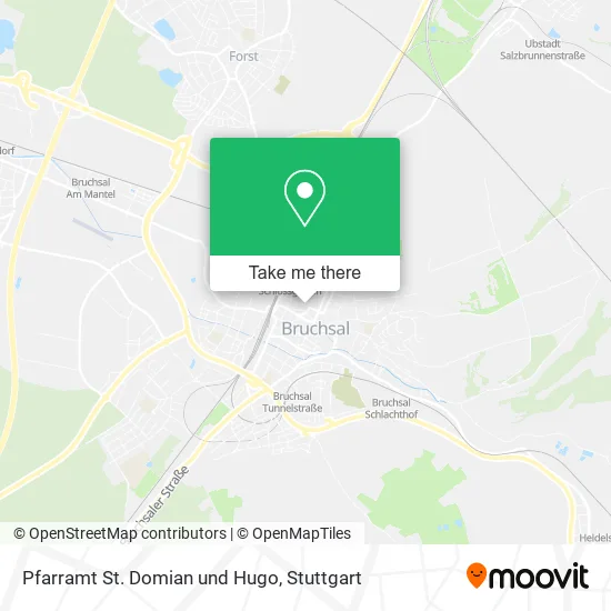 Карта Pfarramt St. Domian und Hugo