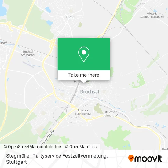 Карта Stegmüller Partyservice Festzeltvermietung