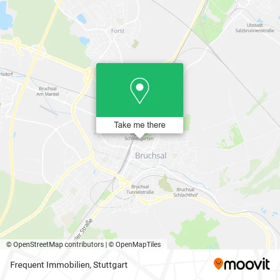 Карта Frequent Immobilien