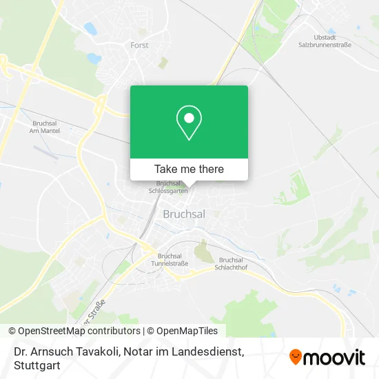 Карта Dr. Arnsuch Tavakoli, Notar im Landesdienst