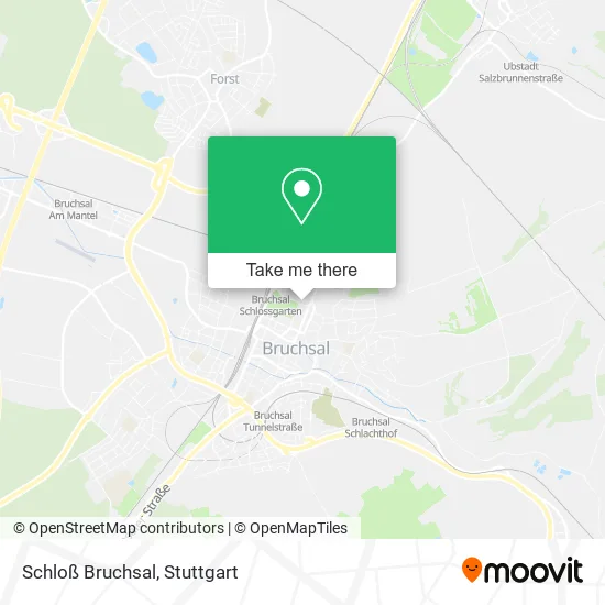 Карта Schloß Bruchsal