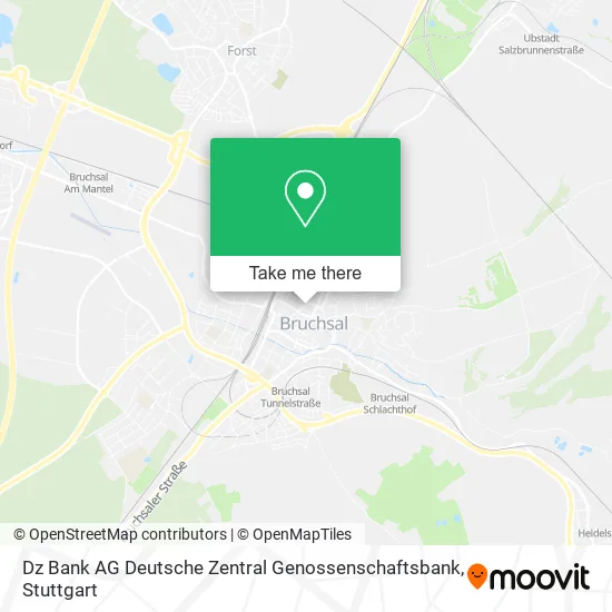 Карта Dz Bank AG Deutsche Zentral Genossenschaftsbank
