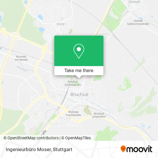 Карта Ingenieurbüro Moser