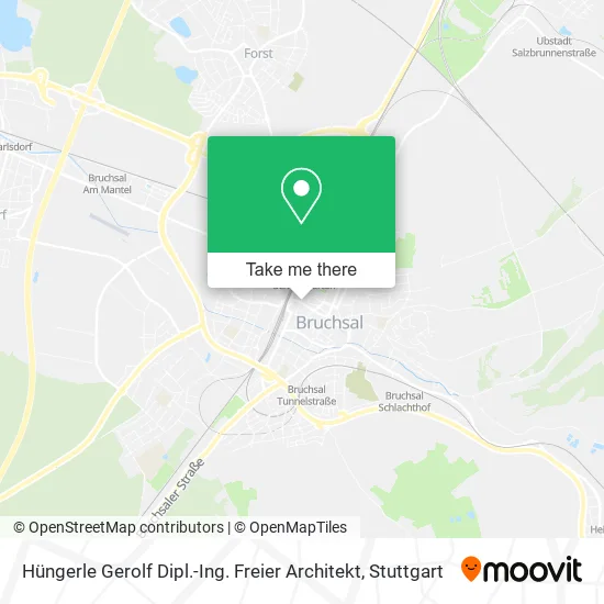 Карта Hüngerle Gerolf Dipl.-Ing. Freier Architekt