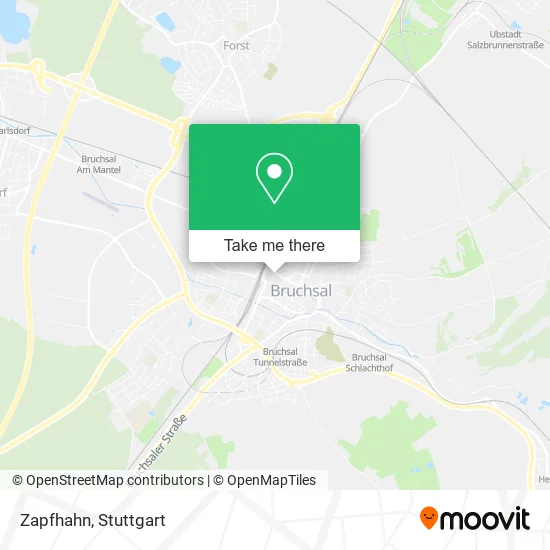 Карта Zapfhahn