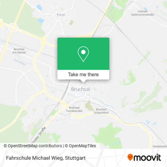 Карта Fahrschule Michael Wieg